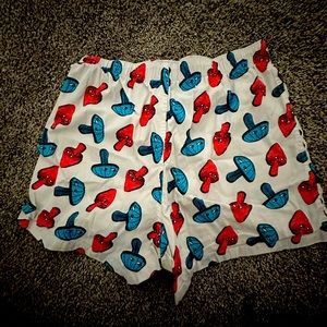 Women’s pajama pants size medium from American Eagle mushroom design
